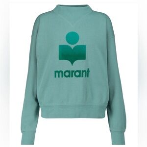 Isabel Marant Green Logo Sweatshirt